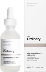 The Ordinary Сыворотка для проблемной кожи Niacinamide 10% + Zinc 1%, Ниацинамид+цинк 60 мл (96511)