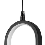 749017 Подвес SATURNO LED 8W 640LM ЧЕРНЫЙ 3000K