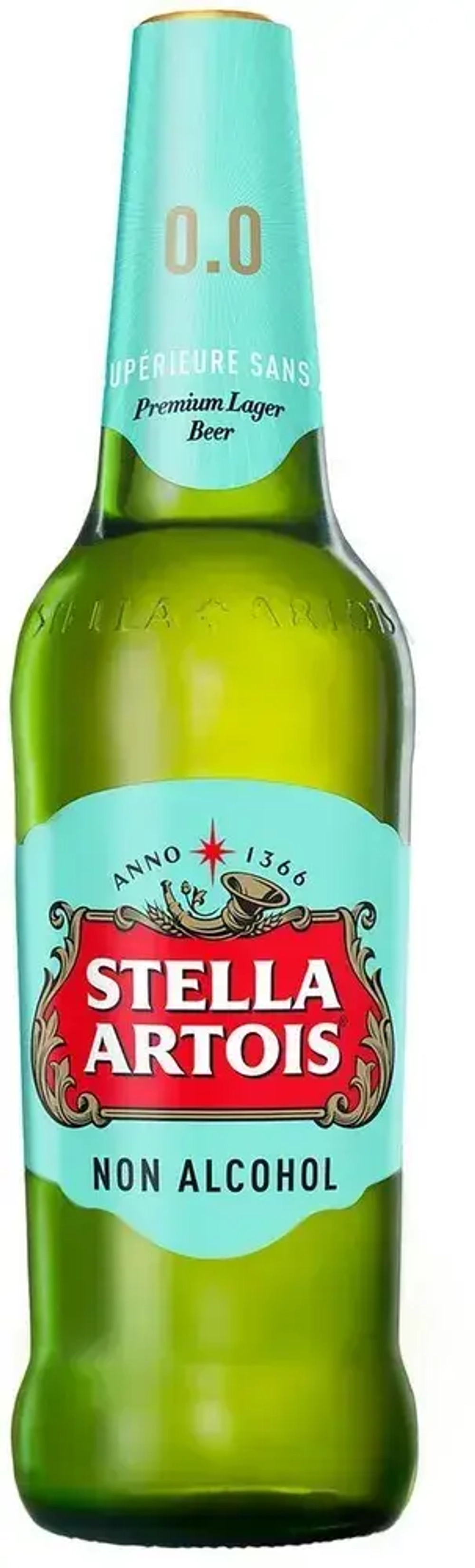 Пиво безалкогольное Stella Artois светлое фильтрованное, 440 мл