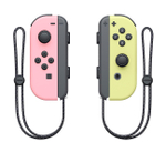 Набор 2 Контроллера Joy-Con (Paste Pink/Paste Yellow)