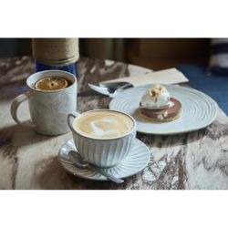 Чайная пара 300 мл d 10,5 см h6,5 см Gray Whirlpool Frutti di Mare P.L. [4]