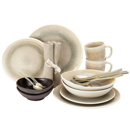 Rosenthal Junto Slate Grey - Steinzeug Набор с кружкой, 22 предмета