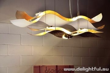 дизайнерский светильник Art-metal  Wave ( by Delightful )