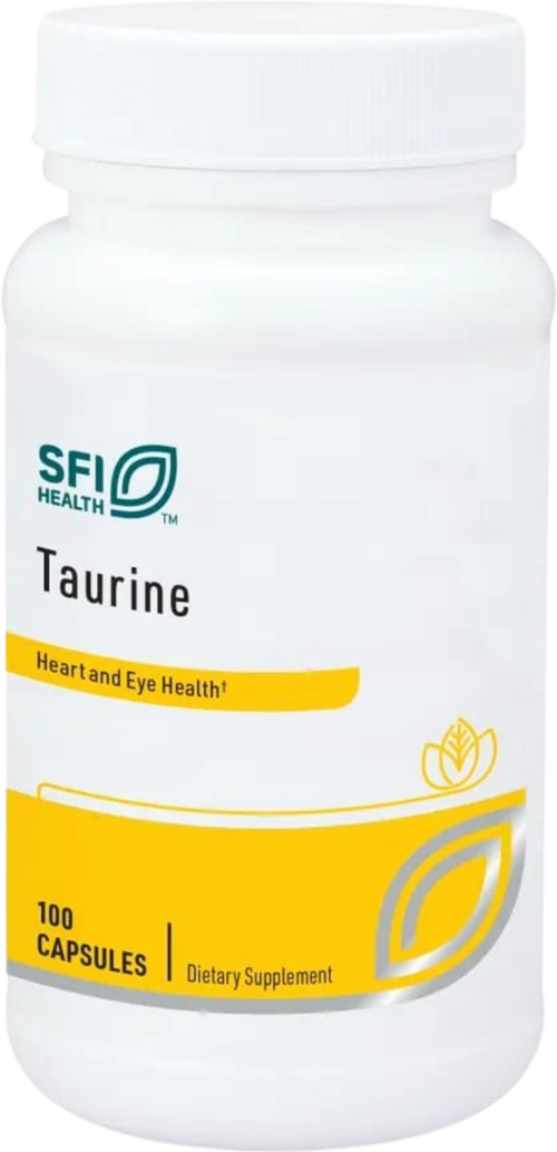 Klaire Labs Taurine 500mg 100 vegcaps.