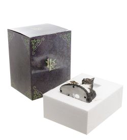 Veronese WS-842 Статуэтка «Кот с песочными часами» (Лиза Паркер)