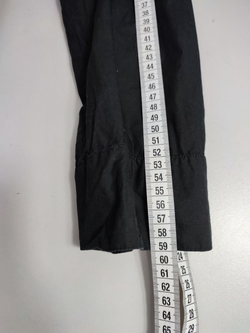 Платье-рубашка Mango черное 44 размер