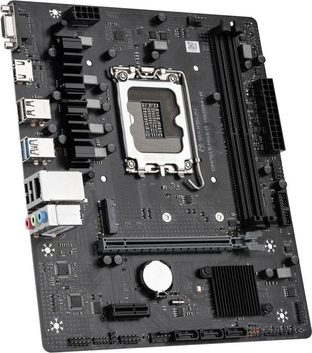 Материнская плата MAXSUN MS-Challenger H610M-R LGA1700  MicroATX 2DDR4