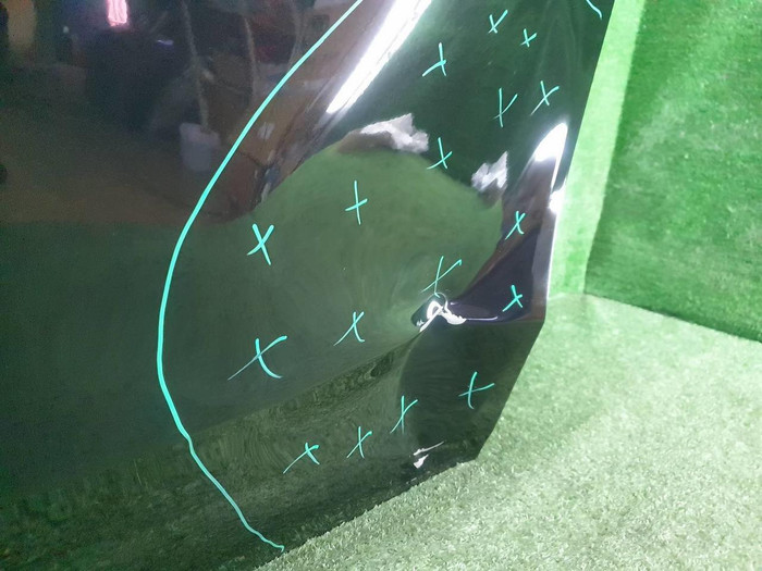 Дверь передняя левая Mercedes GLC C253 (2016-2023)