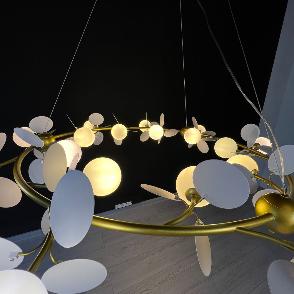 Кольцевая Люстра Matisse R Self D130 By Imperiumloft