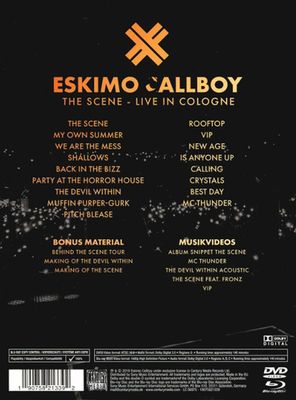 Eskimo Callboy / The Scene - Live In Cologne (CD+Blu-ray+DVD)