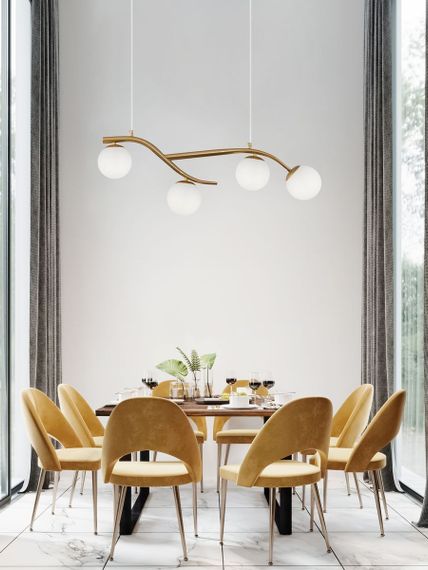 Подвесная люстра Freya Rosella FR8014PL-04BS