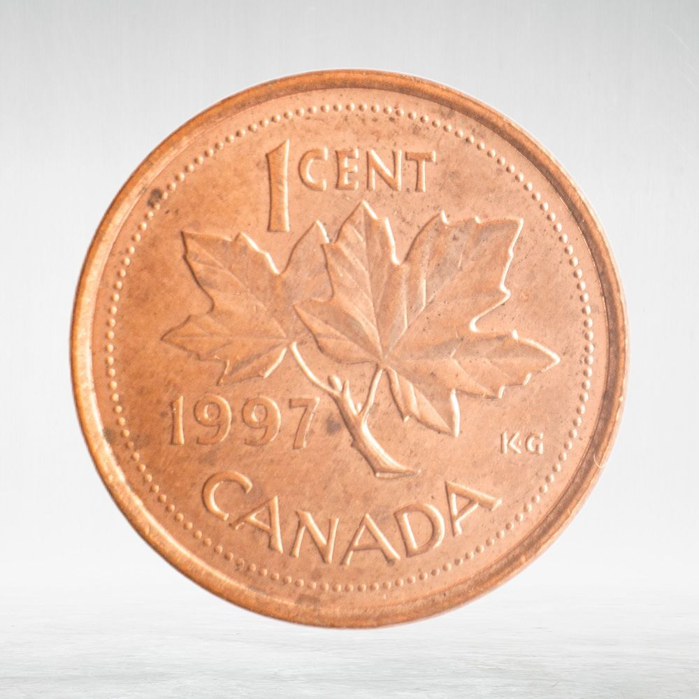 Canada, 1 Cent, 1997 – Elizabeth II (Third Portrait), XF