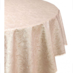 Скатерть ШЕЛКОГРАФИЯ с бейкой 135*220см неткан.основа с ПВХ покрытием и тиснением Микс расцветок