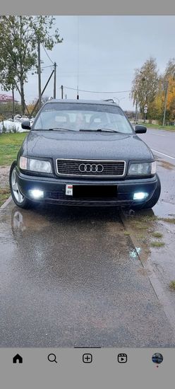 Реснички на фары для Audi 100 C4