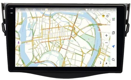 Магнитола для Toyota RAV4 2005-2012, Vanguard - Vaycar VA77-0018-2K на Android 13, 8-ядер, 2K QLED, ТОП процессор, CarPlay,4G SIM-слот