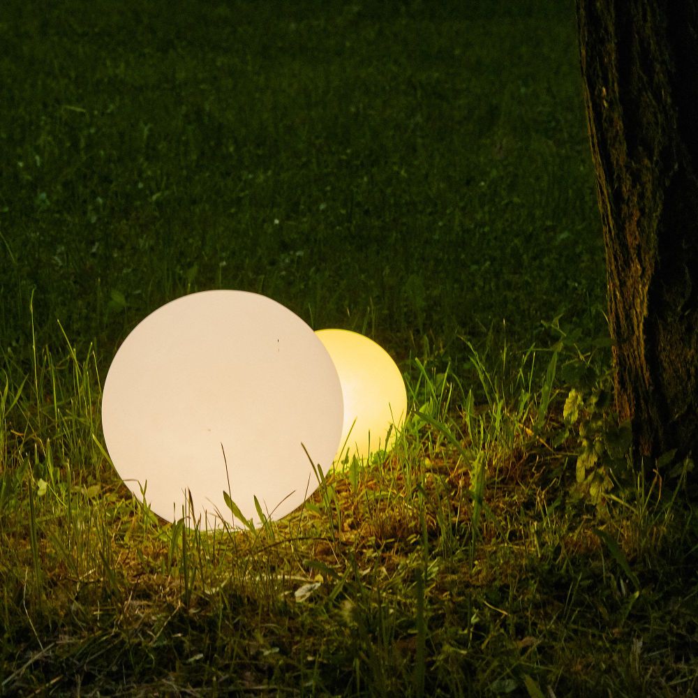 ULG-R001 020-RGB IP65 BALL Светильник декоративный светодиодный Шар. Аккумуляторный в-к. Диаметр 20см. RGB свет. TM Uniel