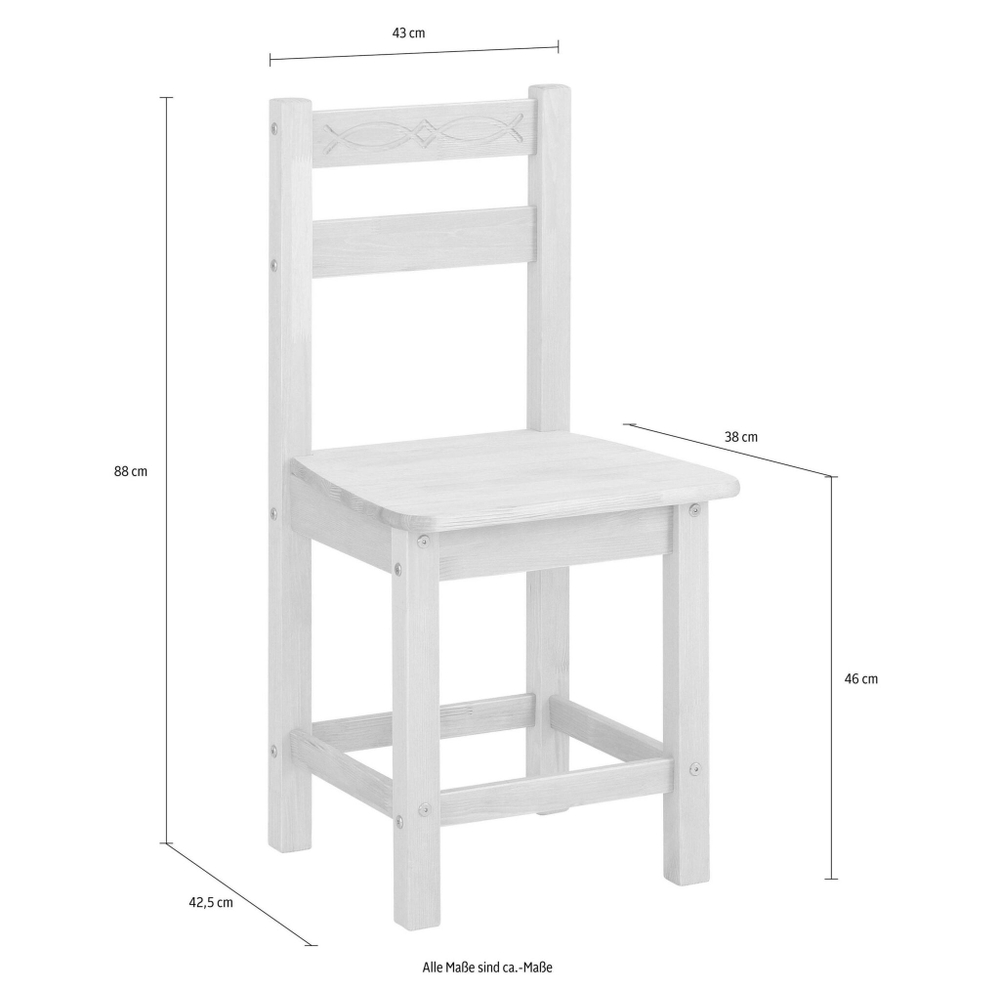 Обеденная группа, стол 120х80х75 и 4 стула 43х43х88