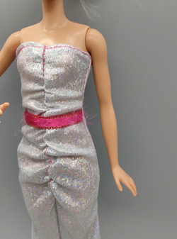 Одежда для куклы Барби винтаж платье 02345