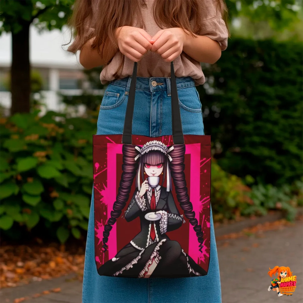 Сумка шоппер с принтом Danganronpa
