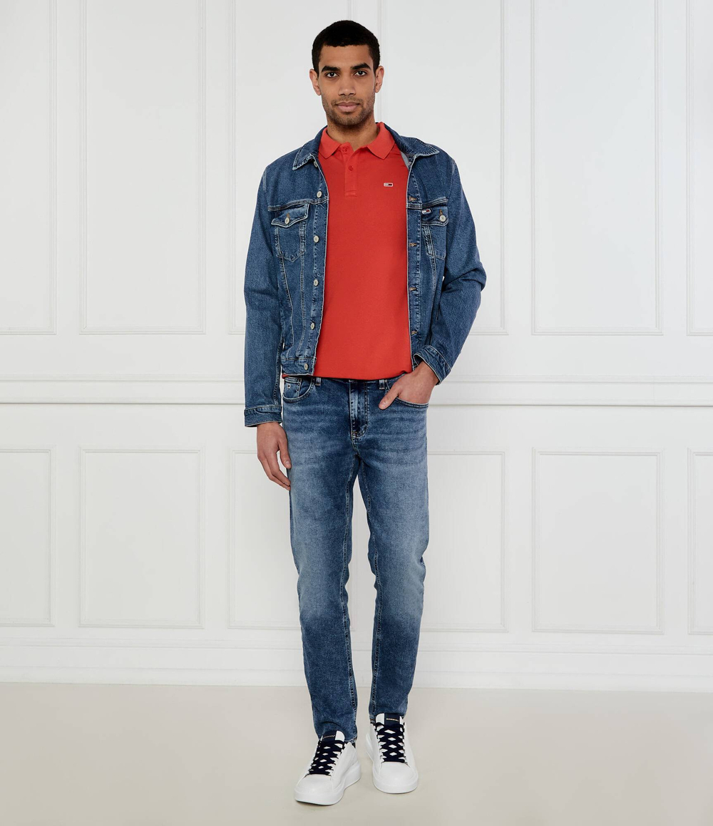 Поло Tommy Jeans - красный(DM0DM20226)