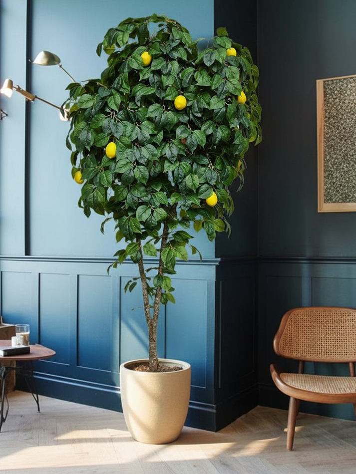 Дерево Лимон 280см в кашпо