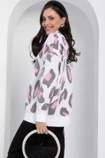 Джемпер Лоренсия (бело-розовый) Б12701-18 LT Collection