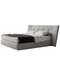 Двуспальная кровать Rever 180х200 см, серая