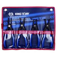 KING TONY (42154GP) Набор съемников стопорных колец, 4 предмета