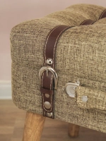 Пуфик для прихожей с ящиком