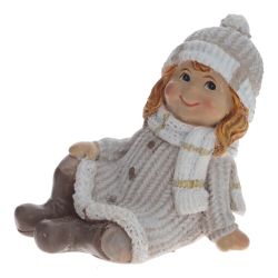 GAEM Фигурка декоративная "Мальчик/Девочка", L7,5 W5 H5,5 см, 2в.