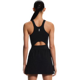 Теннисное платье On Court Split - black