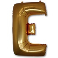 Буквы золотые русские/английские 40"-102 см