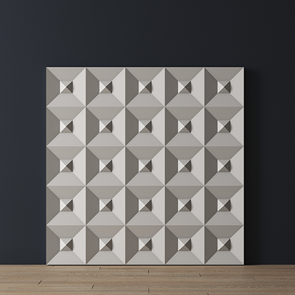 Декоративная панель пенополиуретан, 500x500 мм