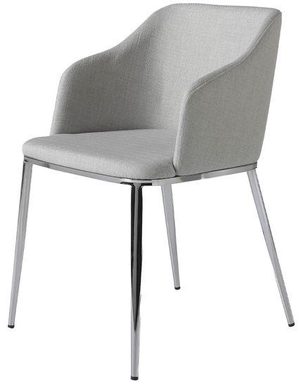 Серый тканевый стул модель 4050 Испания 