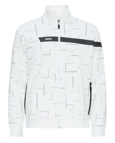 Куртка теннисная BOSS x Matteo Berrettini Skaz 1 Sweatshirt - white