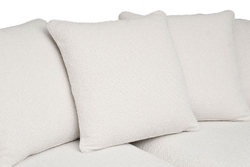 Диван трехместный 250x100x90см Garda Decor Roberto букле кремовый