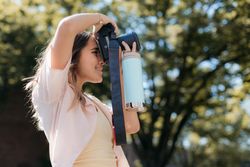 Термокружка Klean Kanteen TKWide Twist Cap 16oz (473 мл) Blue Tint