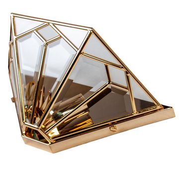 Бра CREMASCO 1029/2AP-B.SC (Satinato M+Rombo Ambra)