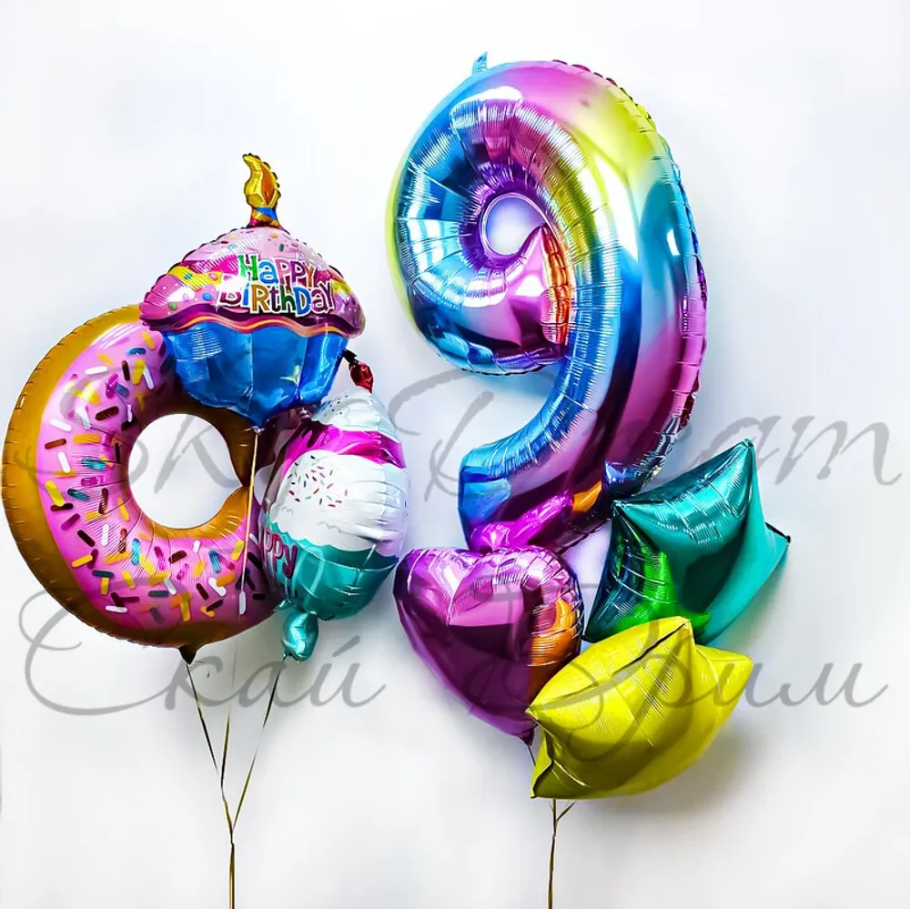 Композиция из шаров Сладкий Праздник Композиция из шаров Сладкий Праздник