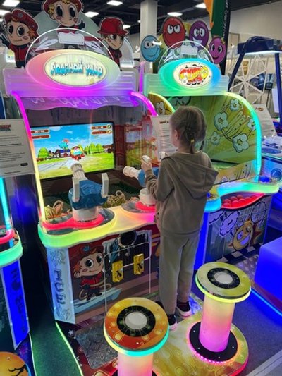 Автомат тир с двойным сидением «Ледяной удар»