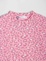 Футболка для девочки розовая
