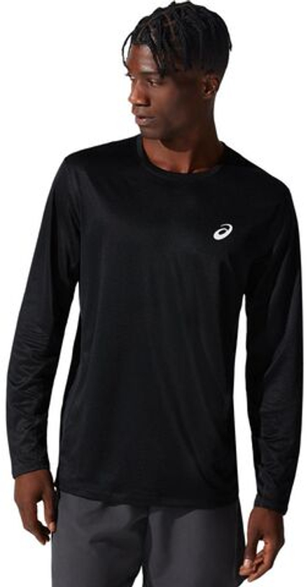 Мужская теннисная футболка теннисная Asics Core Longsleeve Top - черный