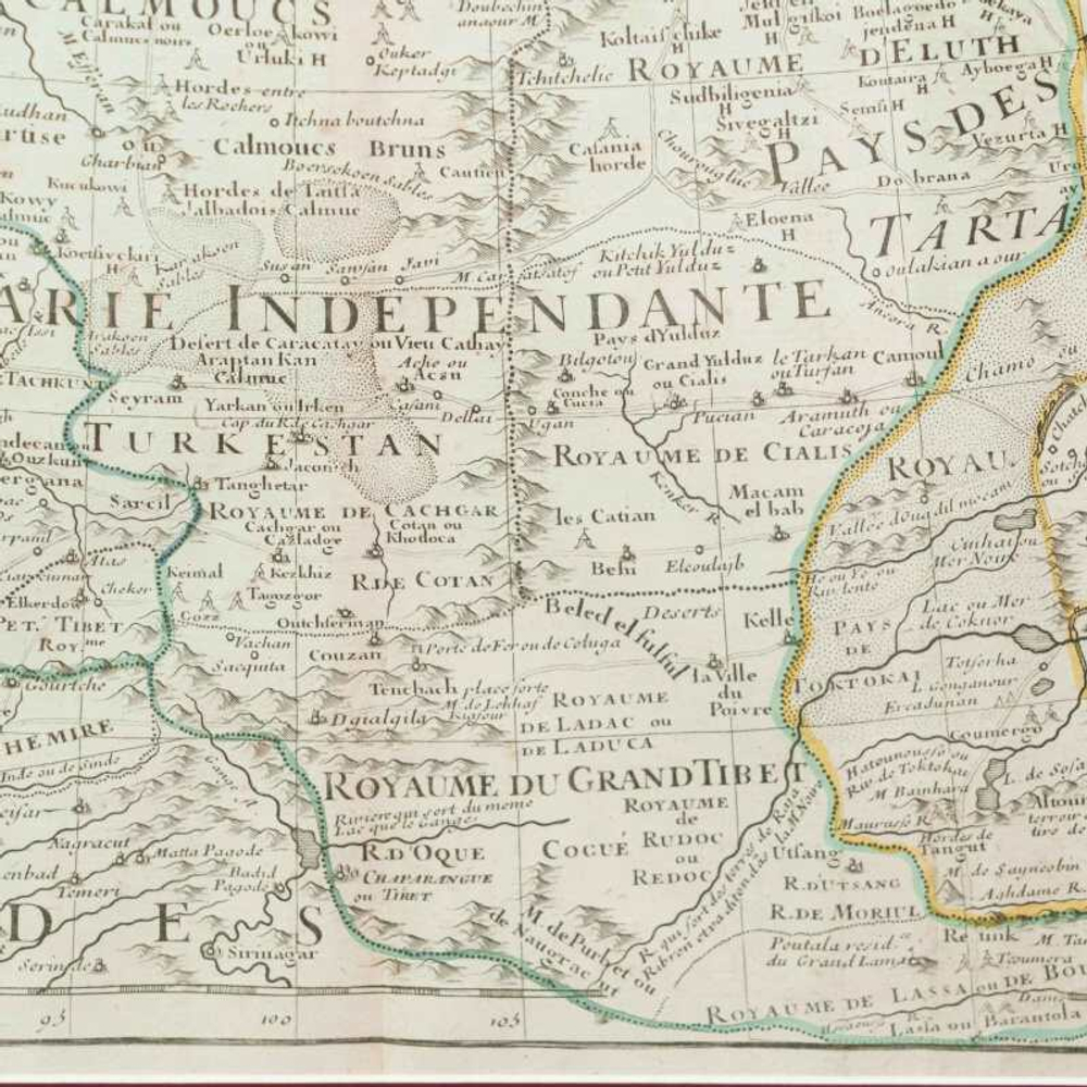 Карта Тартарии «CARTE DE TARTARIE»