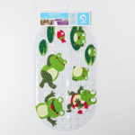 2580160 Коврик для ванны 38х69 см "Лягушата"