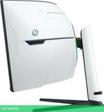Монитор Samsung S57CG952NI черный (LS57CG952NIXCI)