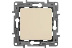 Выключатель Legrand Etika 1-клавишный проходной слоновая кость 25681