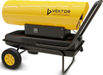Тепловая пушка на дизтопливе прямого нагрева VEKTOR DH-30 00-00004430