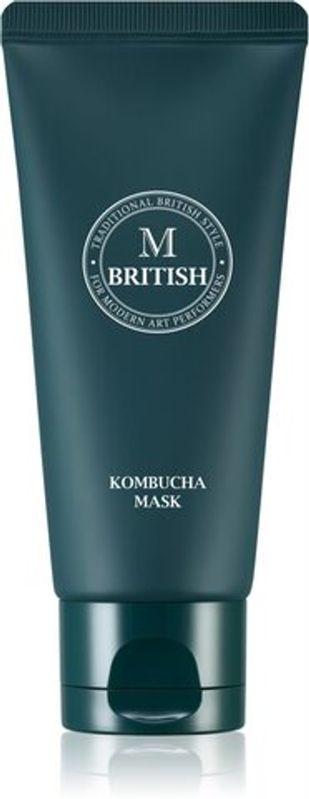 BRITISH M Kombucha - питательная и увлажняющая маска для волос /   50  ml  / GTIN 8809460210972