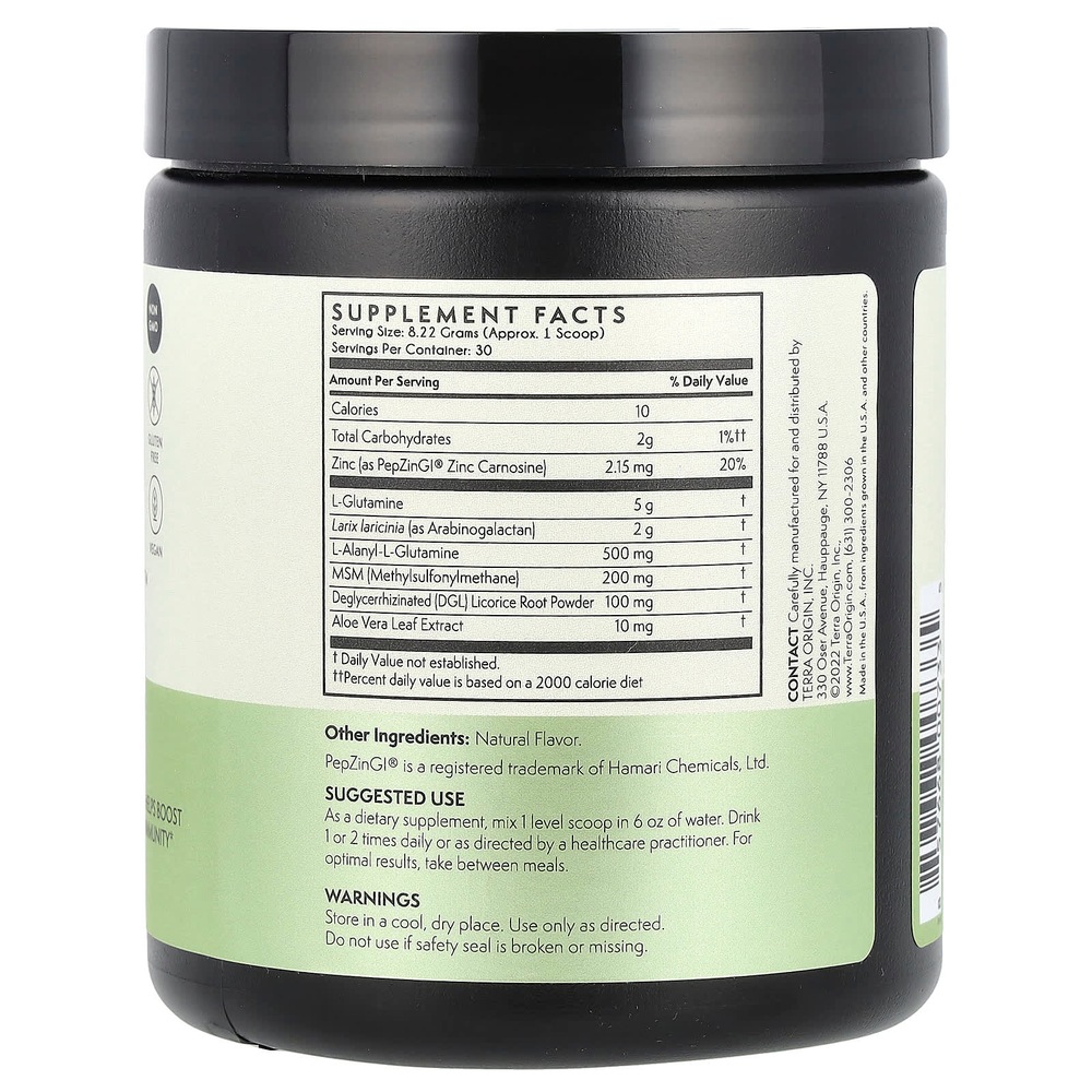 Terra Origin, Healthy Gut™, веганская формула, 246,6 г (8,7 унции)