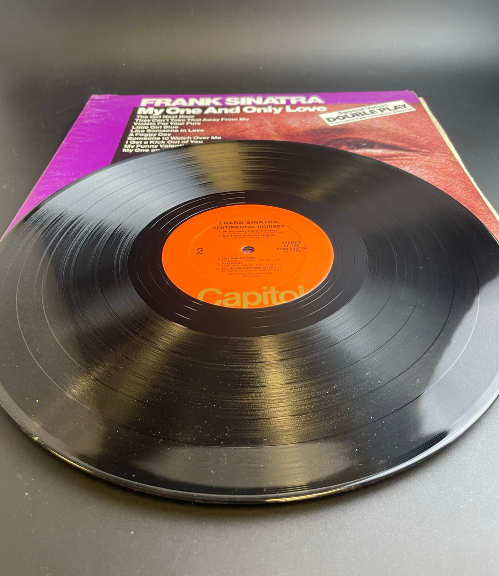 2 LP Frank Sinatra - My One And Only Love LP USA 1979 Capitol 2 Виниловых пластинки 12 дюймов